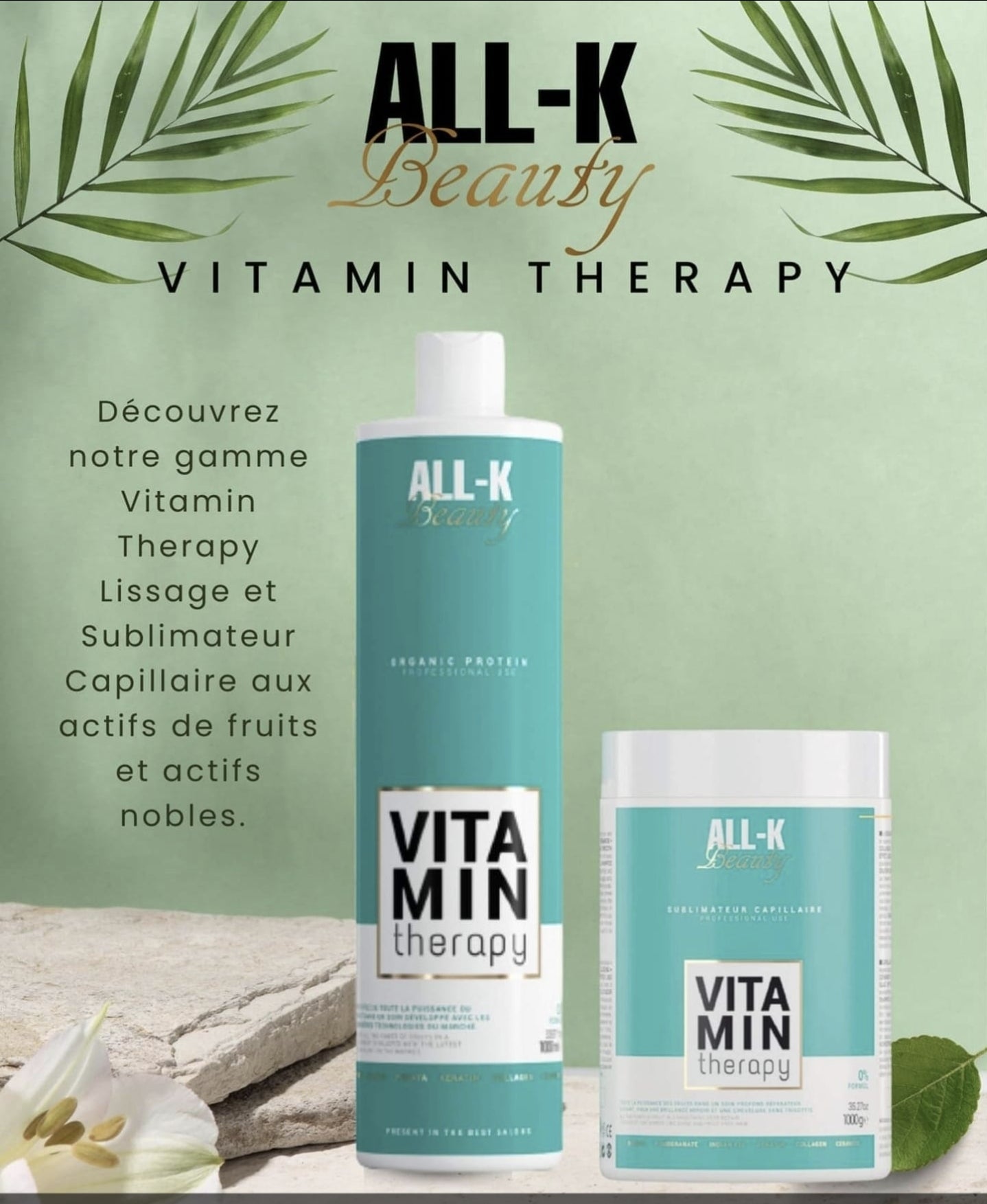 Lot lissage All-k Vitamin therapy