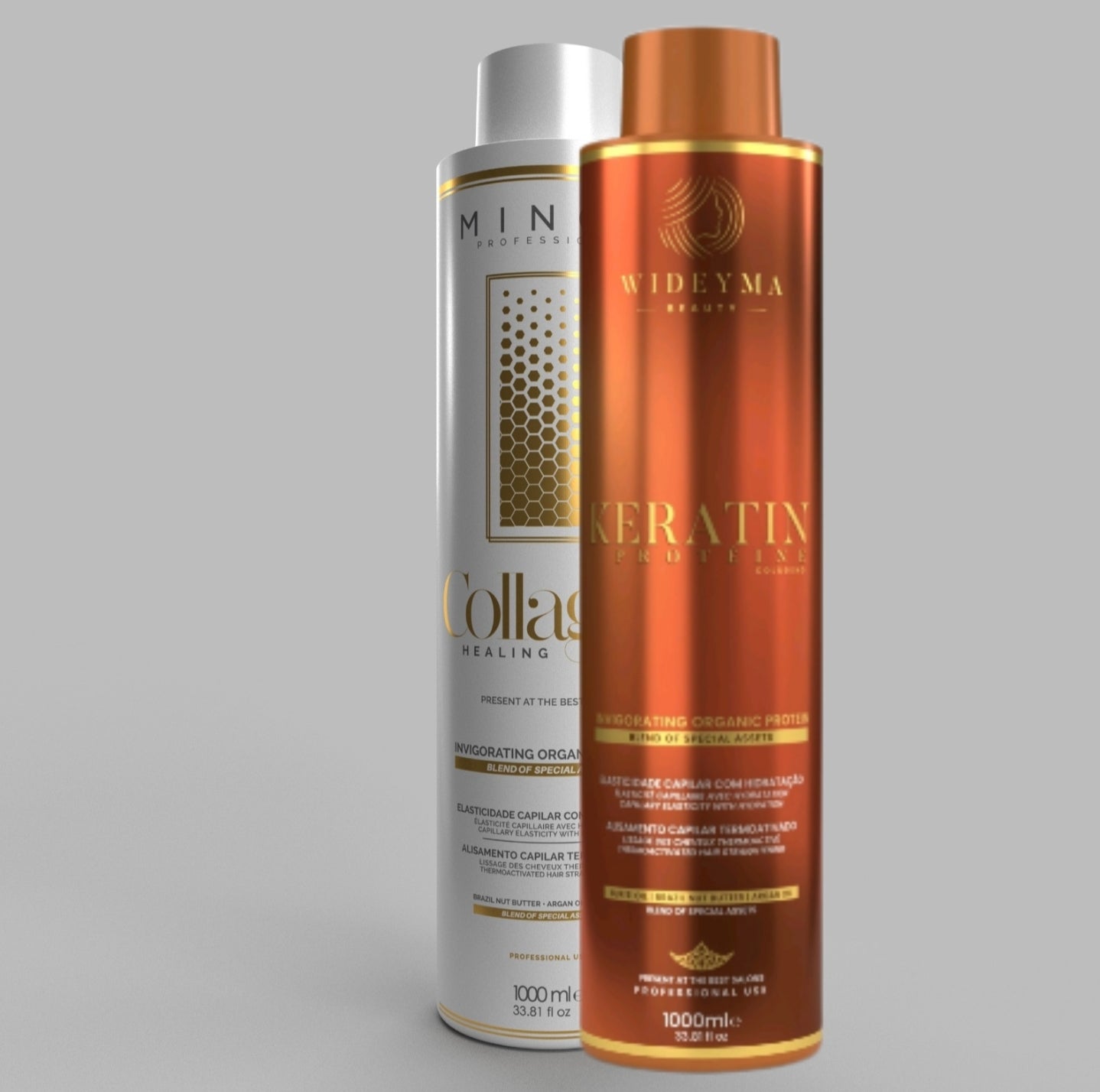 Lissage brésilien - Minoa collagen 1000ml - (Minoa change de nom et devient WIDEYMA Beauty)
