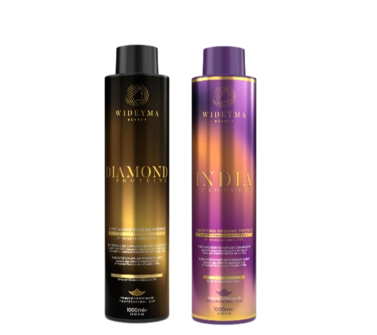 Lissage indien 1l + lissage diamond 1l