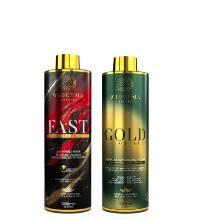 Lissage fast 1l + Lissage gold 1l