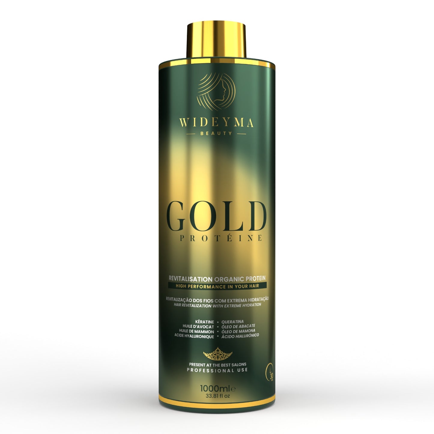Lissage brésilien - Wideyma Gold 30min de pause - 1l (recette minoa gold)