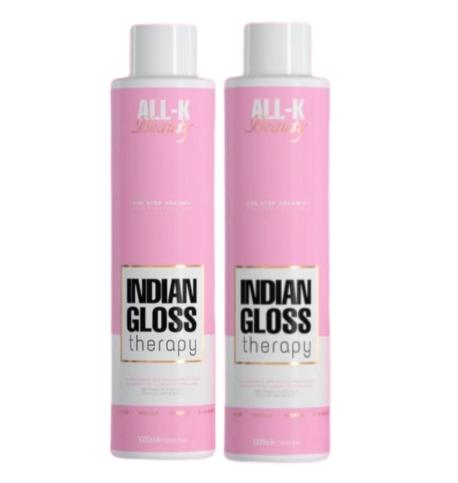 Lissage indian gloss all-k 2x1l