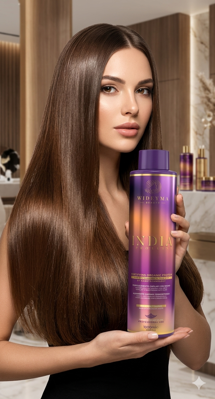 Lissage indien & tanin - Wideyma India 1l + 1 soin btx capillaire 1klg