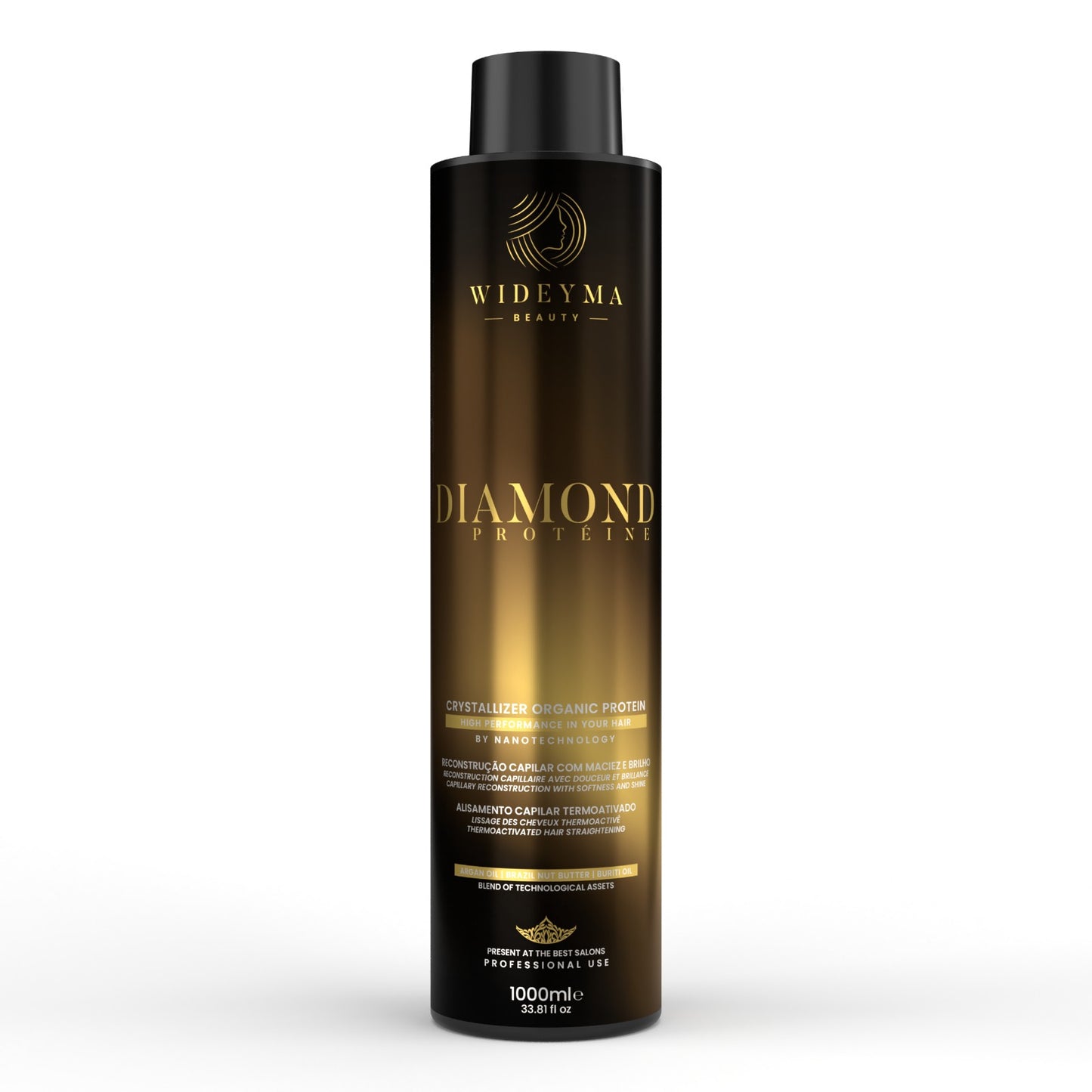 Lissage tanin - Wideyma Diamond glossy - 1000ml (recette minoa gloss)