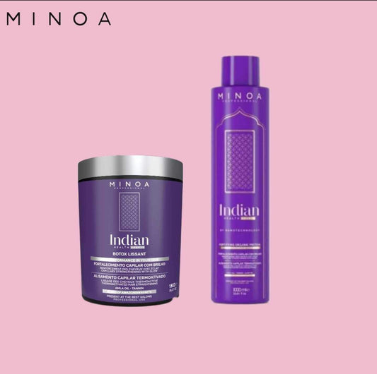 Minoa indian lot lissage 1000ml + botox 1000ml