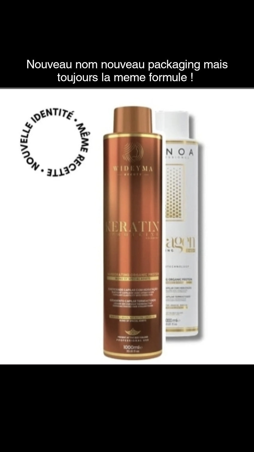 Lissage collagène brésilien - 1l wideyma keratin ( minoa collagen )
