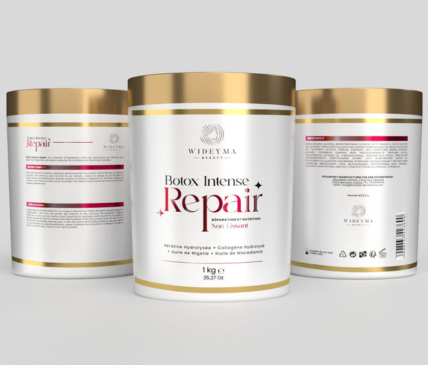 Botox capillaire Intense Repair non lissant 1 kg | Wideyma