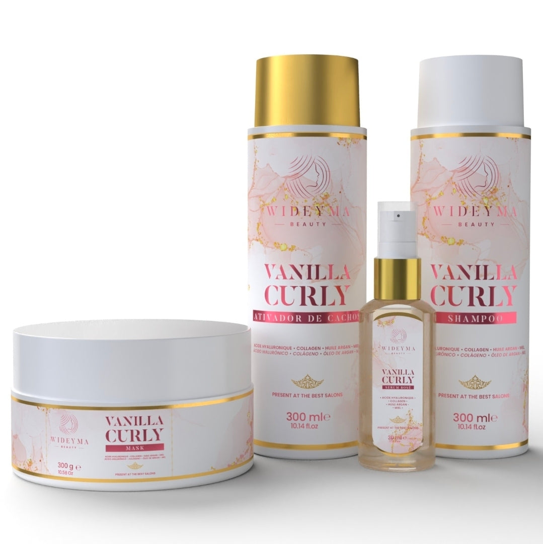 Kit activateur de boucles : shampoing + masque + activateur + serum