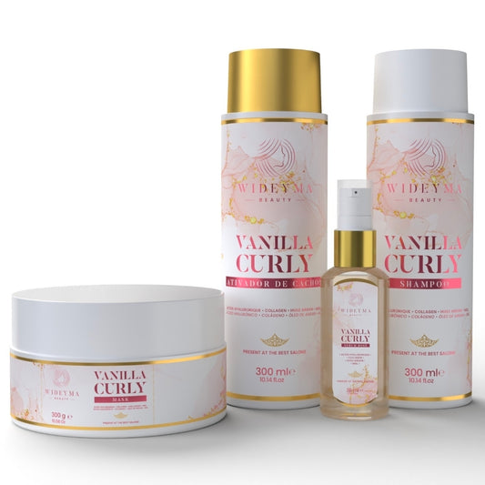 Kit activateur de boucles : shampoing + masque + activateur + serum